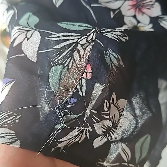 🌞Summer Dress Vince Camuto, Flutter Sleeve Size 12 - Picture 5 of 5